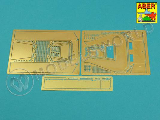Фототравление для Armoured personnel carrier Sd.Kfz. 251/1 Ausf. D - vol. 8 - additional set - upper armour, late, Dragon. Масштаб 1:35