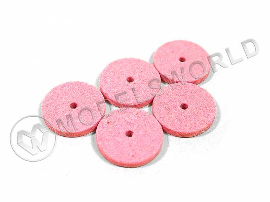 Насадка шлифовальная, оксид алюминия, диск без держателя, 20х3.2 мм, 5 шт