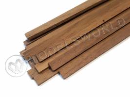Рейка 3.0х10.0x500 мм, орех, 1 шт