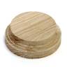 Подставка заготовка под миниатюры, диаметр 65 мм, дуб, 2 шт