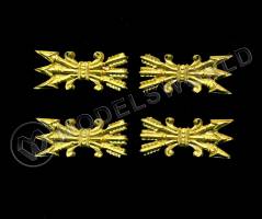 Декоративный элемент, стрелы, 20 мм, металл 1 шт.