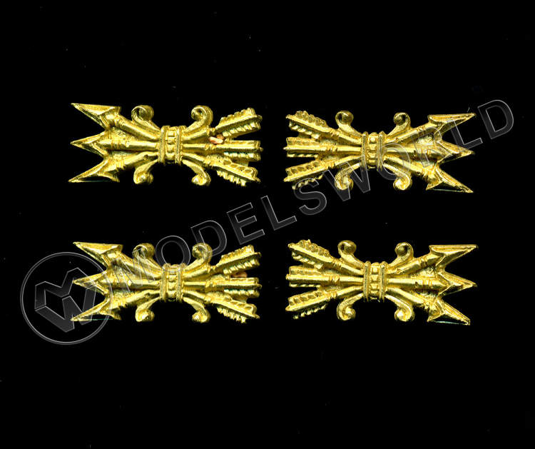 Декоративный элемент, стрелы, 20 мм, металл 1 шт. Декоративный элемент, стрелы, 20 мм, металл 1 шт. - фото 1