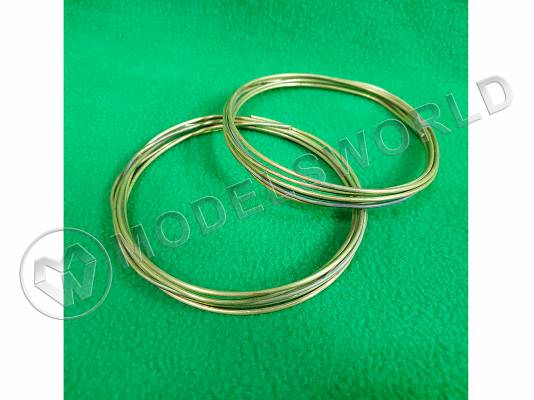 Проволока латунная мягкая 2 мм, длина 2 м