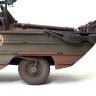 Готовая модель автомобиль-амфибия DUKW в масштабе 1:35