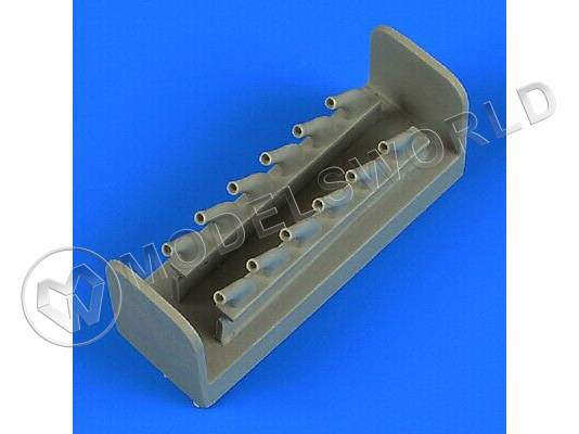 Конверсионный набор P-51D Mustang Exhausts, Tamiya. Масштаб 1:48 - фото 1