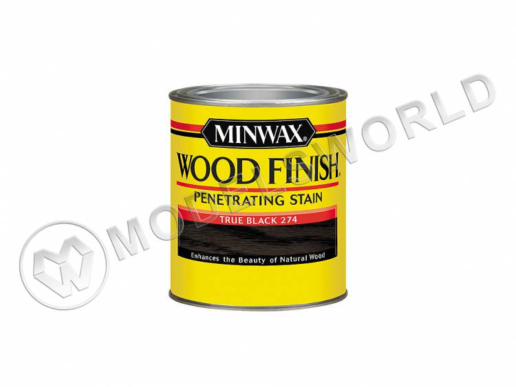 Морилка MinWax Wood Finish, черный, 237 мл Морилка MinWax Wood Finish, черный, 237 мл - фото 1