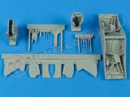 Конверсионный набор для Hawker Sea Hawk wheel bay, Trumpeter. Масштаб 1:48