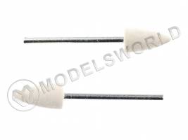 Войлочные насадки Proxxon 28801, конус 8 мм, 2 шт