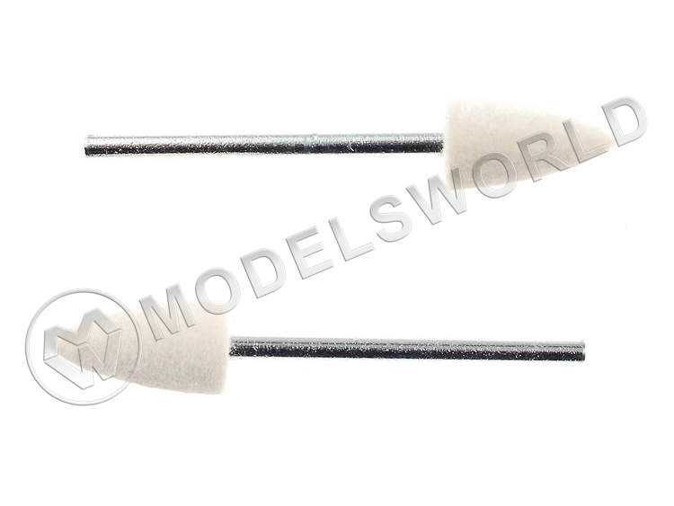 Войлочные насадки Proxxon 28801, конус 8 мм, 2 шт - фото 1