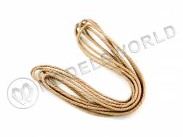 Нить для моделей Amati, бежевая 2.5 мм х 2 м