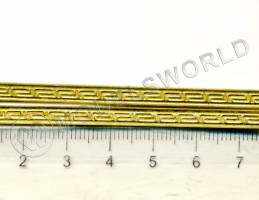 Декоративная полоска, латунь, 250 мм. 1 шт.