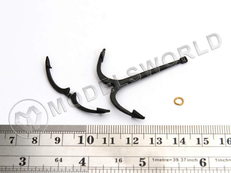 Якорь-кошка, металл, 40 мм Якорь-кошка, металл, 40 мм - фото 1