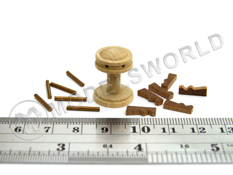 Шпиль, самшит и орех, 20 мм - фото 1