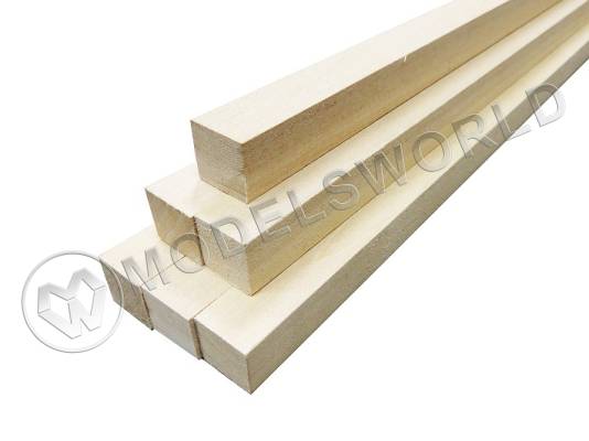 Рейка 20.0х20.0x500 мм, липа, 1 шт