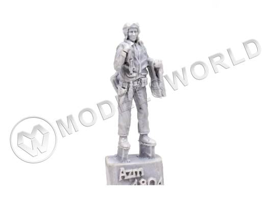 Фигура Пилот US MARINE периода второй мировой войны. Масштаб 1:48