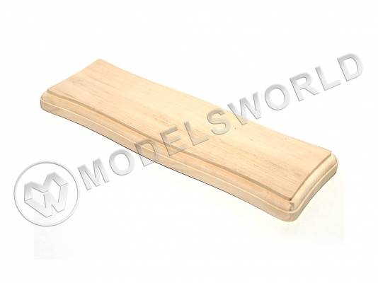 Основание фигурное 300х100 мм, липа