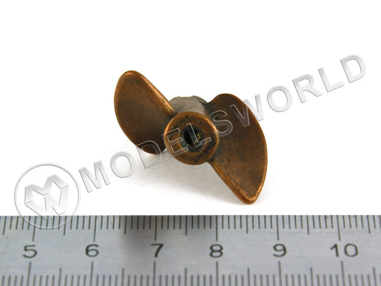 Винт двухлопастной, металл, 30 мм, 1 шт Винт двухлопастной, металл, 30 мм, 1 шт - фото 1