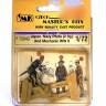 Фигуры японских (navy) пилотов и механика II МВ. Масштаб 1:72