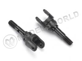 Ось колеса с чашкой в сборе TRAXXAS 1/16, 2 шт