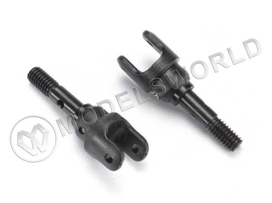 Ось колеса с чашкой в сборе TRAXXAS 1/16, 2 шт