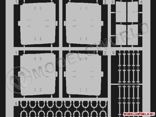 Фототравление 1:48 для F-14 F. O.D. HASEGAWA