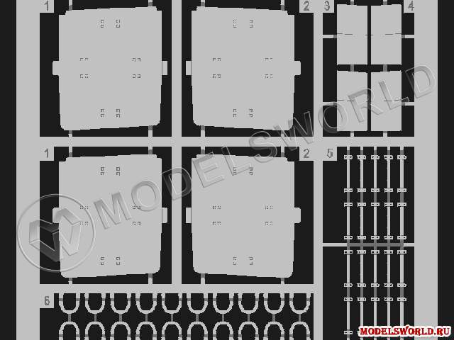 Фототравление 1:48 для F-14 F. O.D. HASEGAWA - фото 1