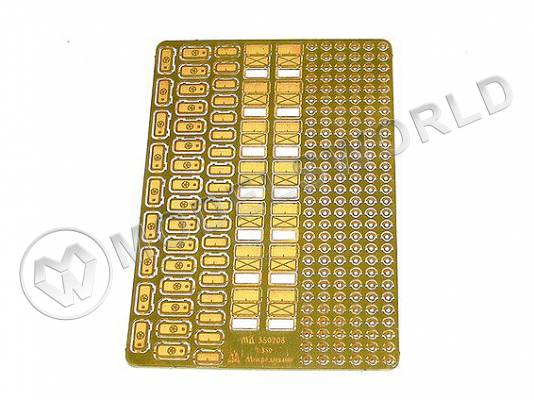 Фототравление набор иллюминаторов и дверей. Масштаб 1:350