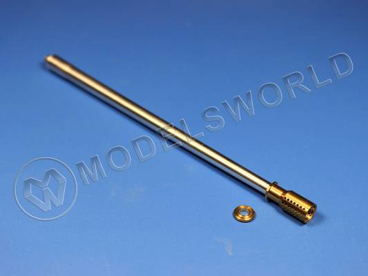 Металлическая 130 мм пушка С-30 для ИС-7, с дульником. 1:35