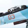 Склеиваемая пластиковая модель Российский многоцелевой истребитель завоевания превосходства в воздухе Су-30СМ. Масштаб 1:48