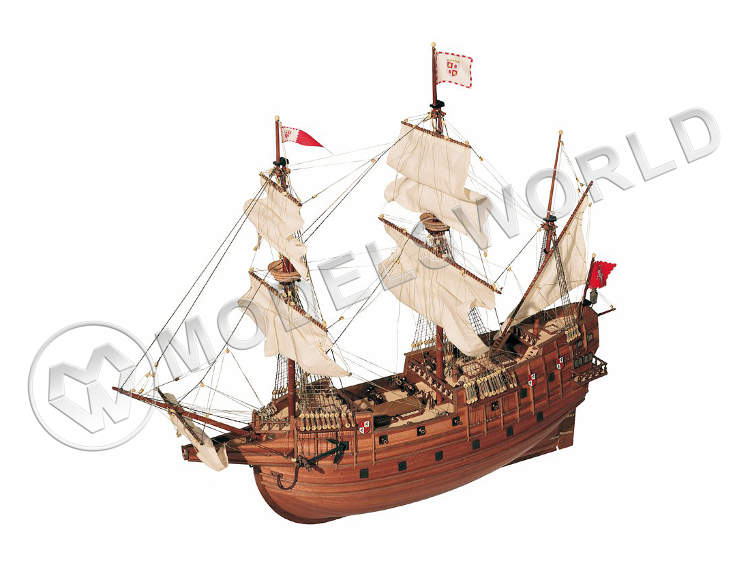 Набор для постройки модели корабля SAN MARTIN. Масштаб 1:90 Набор для постройки модели корабля SAN MARTIN. Масштаб 1:90 - фото 1