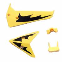 Хвостовое оперение - S107-03 (GYRO-9) разных цветов