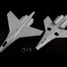 Склеиваемая пластиковая модель самолёт J-11B. Масштаб 1:72