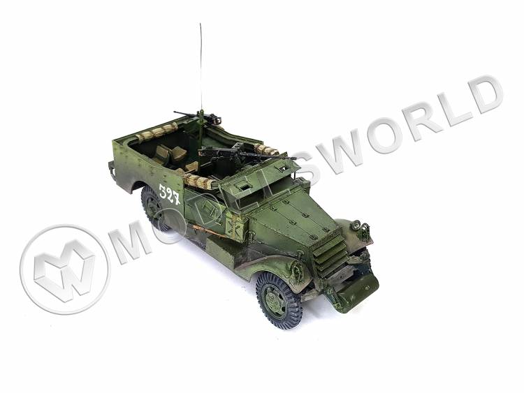Готовая модель американский бронетранспортер M3 Scout на службе РККА в масштабе 1:35 - фото 1