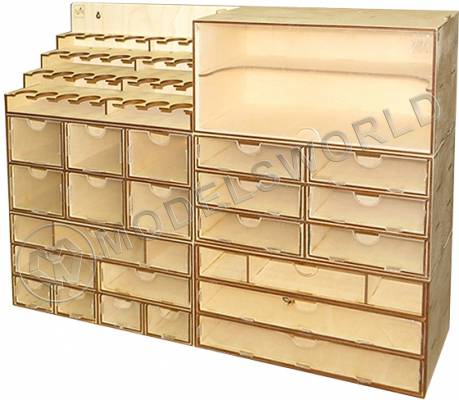 Набор для сборки. Рабочее место из 6 модулей.