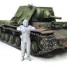 Фигура командира танка СССР 1943 г., поза 1. Масштаб 1:35