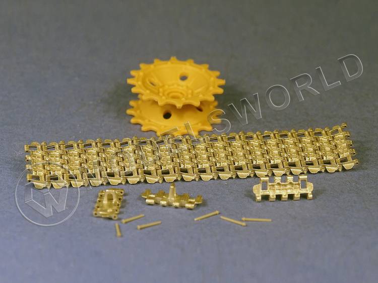 Траки для T-50. Масштаб 1:35 - фото 1